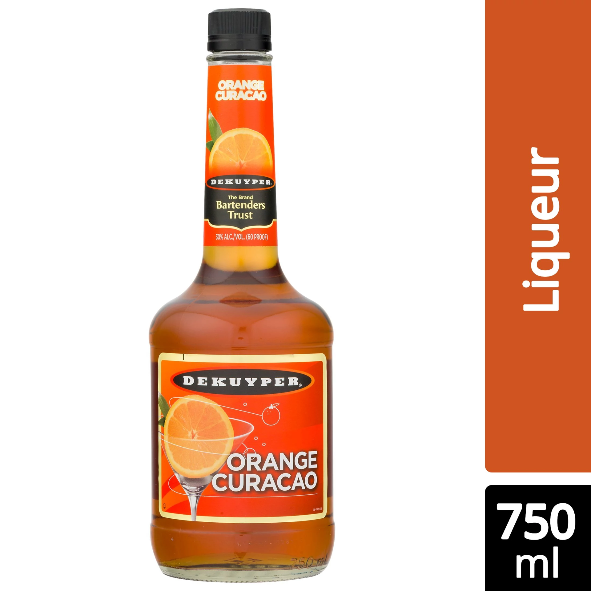 slide 1 of 1, Dekuyper Liqueur Orange Curacao, 750 ml