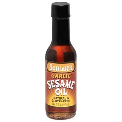 Sun Luck Garlic Sesame Oil 5 fl oz