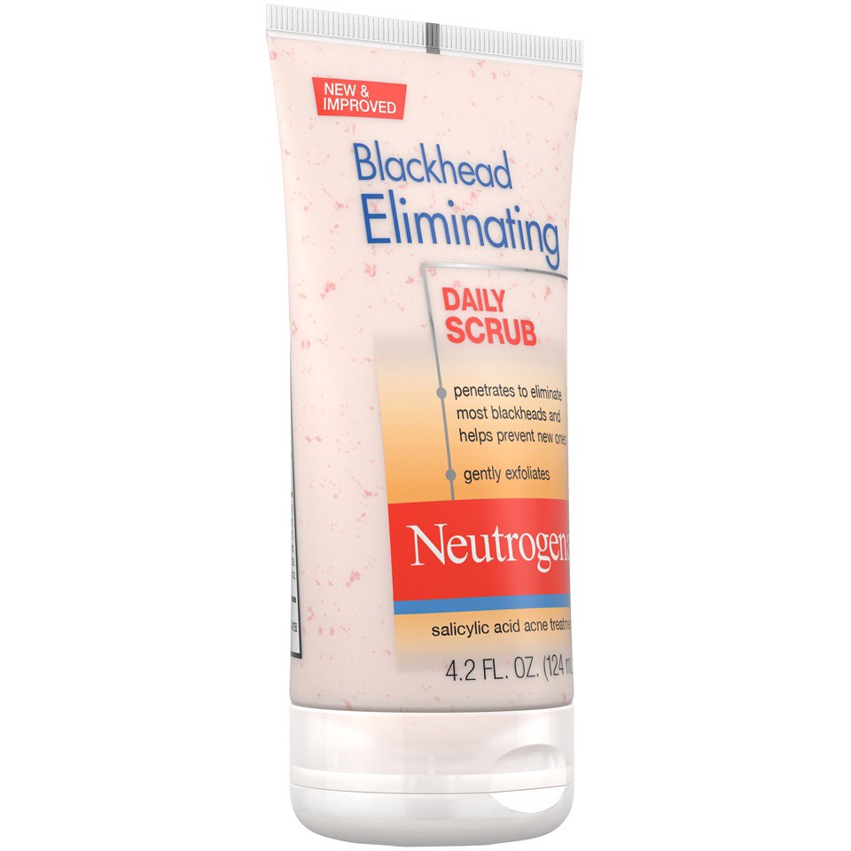 slide 6 of 6, Neutrogena Blackhead Eliminating Daily Facial Scrub With Salicylic Acid Acne Medicine, Exfoliating Face Wash for Blackheads, 4.2 oz, 4.2 fl oz