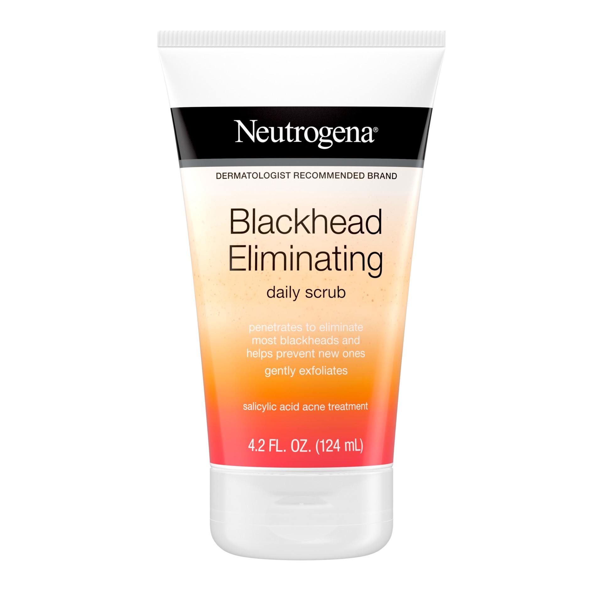 slide 1 of 6, Neutrogena Blackhead Eliminating Daily Facial Scrub With Salicylic Acid Acne Medicine, Exfoliating Face Wash for Blackheads, 4.2 oz, 4.2 fl oz