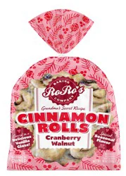 RoRo's Cranberry Walnut Cinnamon Rolls