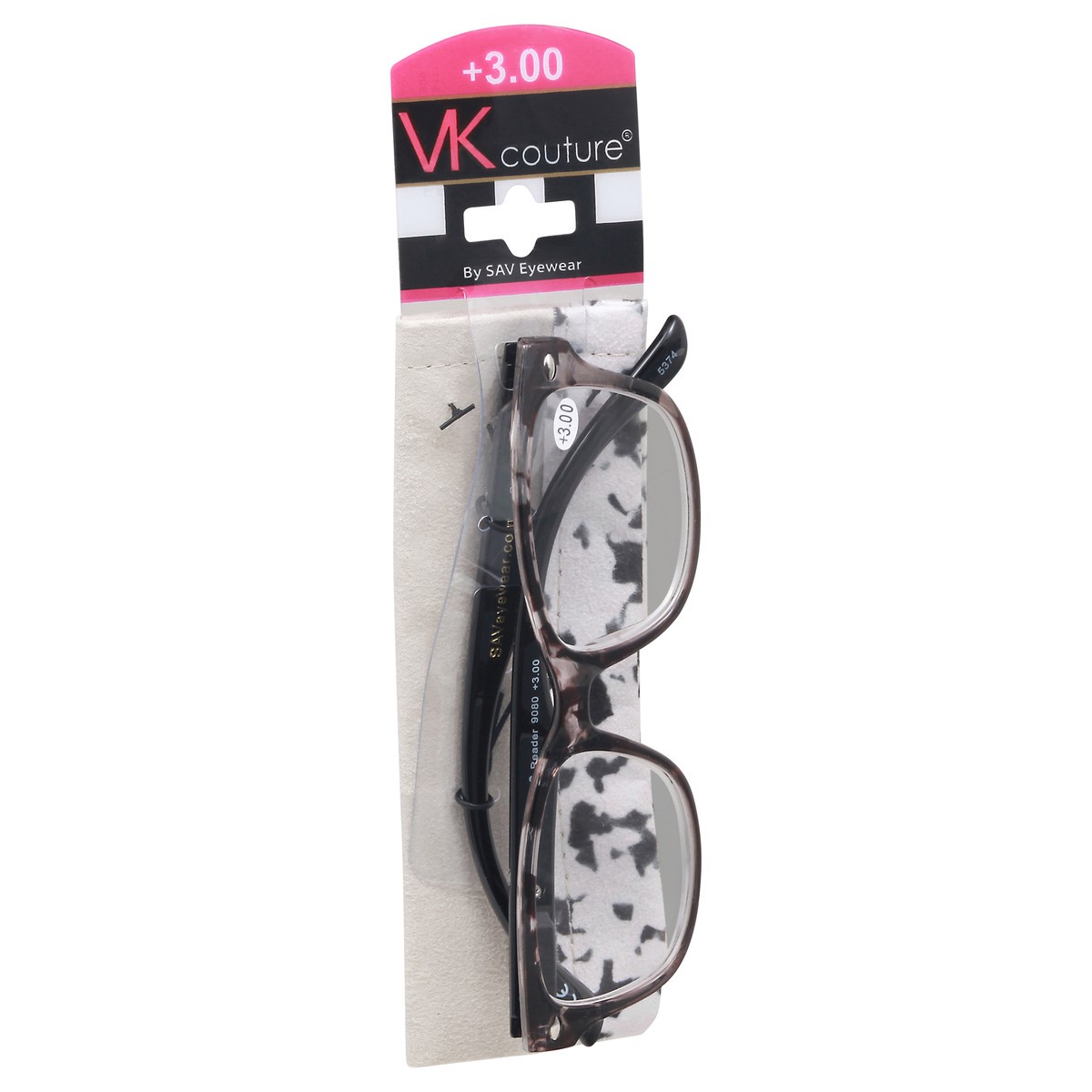 slide 4 of 9, VK Couture Vlictoria Klein Reading Glasses 300, 1 ct