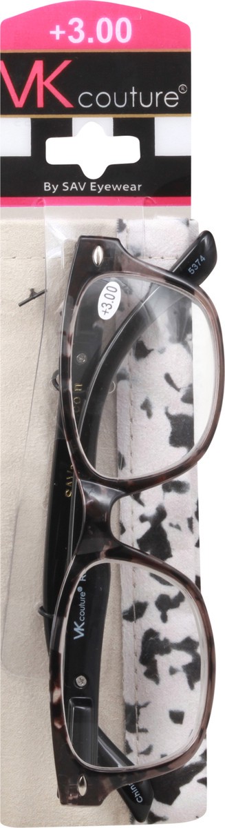 slide 8 of 9, VK Couture Vlictoria Klein Reading Glasses 300, 1 ct