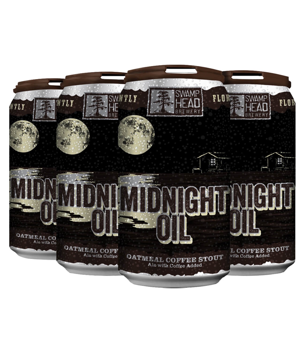 slide 1 of 1, Swamphead Midnight Oil 4/6/12 Can, 6 ct