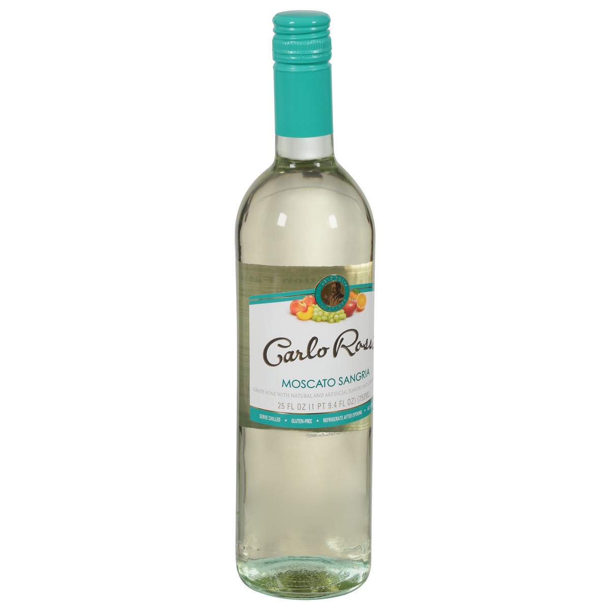 slide 7 of 9, Carlo Rossi White Wine, 750 ml