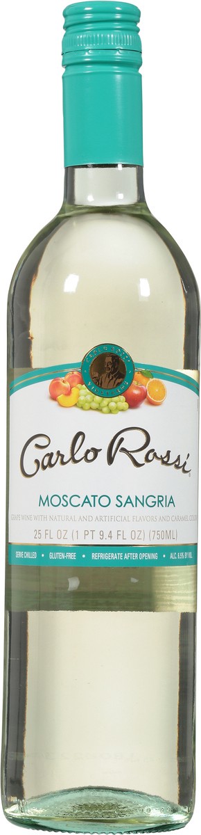 slide 5 of 9, Carlo Rossi White Wine, 750 ml