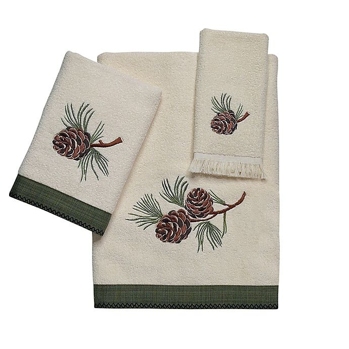 slide 1 of 1, Avanti Pine Creek Bath Towel - Ivory, 1 ct