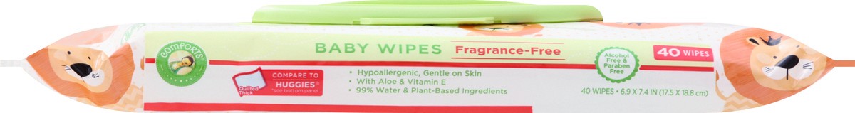 slide 4 of 9, Comforts Baby Wipes 40 ea, 40 ct