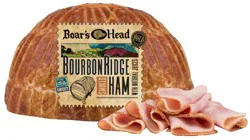 Boar's Head Bold Bourbonridge Uncured Smoked Ham Fresh Sliced Deli Meat