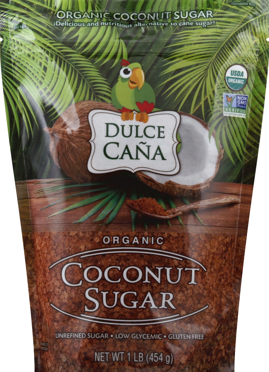 slide 1 of 6, Dulce Caña Coconut Sugar 1 lb, 1 lb