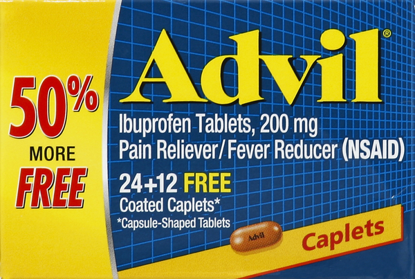slide 1 of 1, Advil, 1 ct