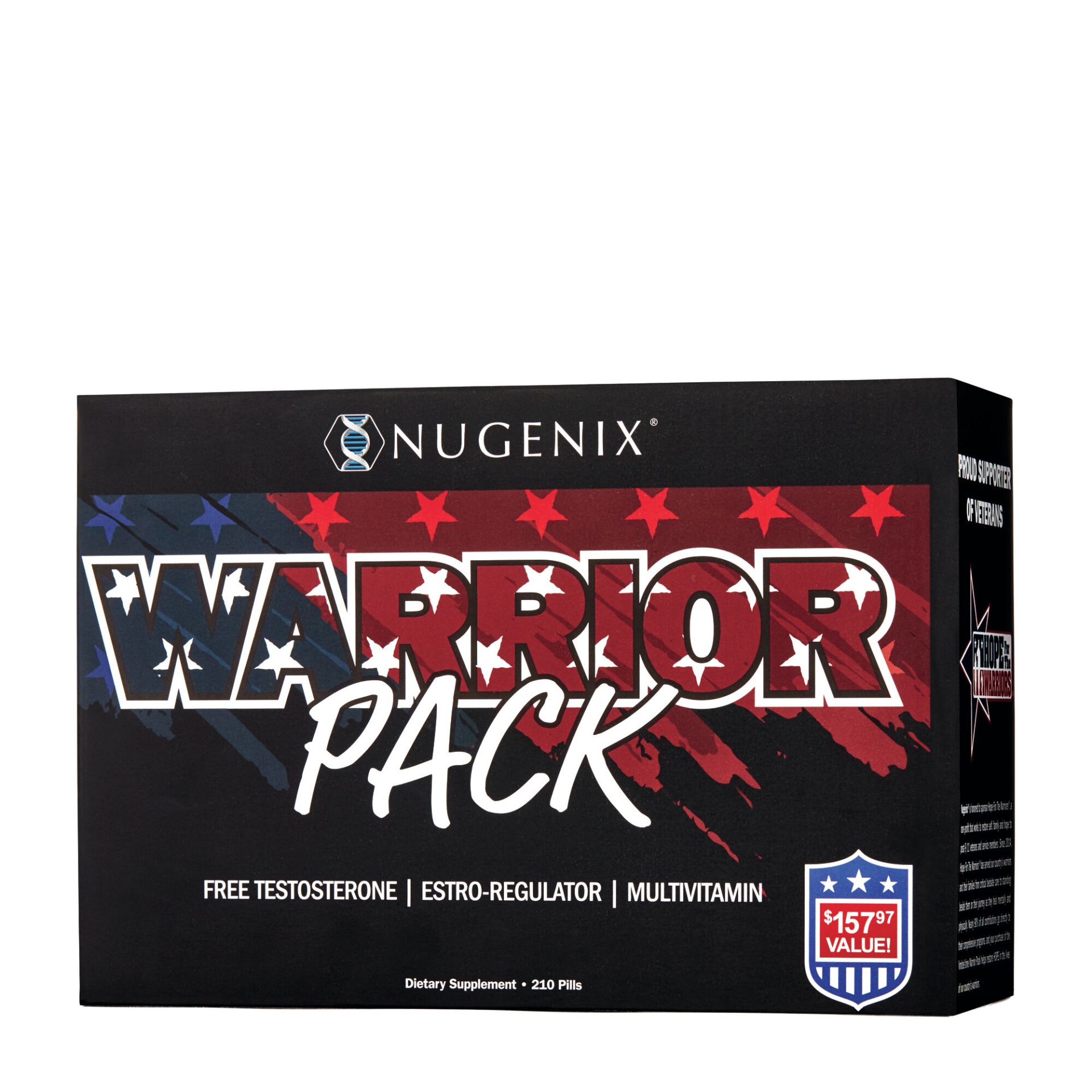 slide 1 of 1, Nugenix Warrior Pack, 3 ct