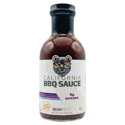 Bearfoot BBQ Fig Serrano Sauce 13.3 oz