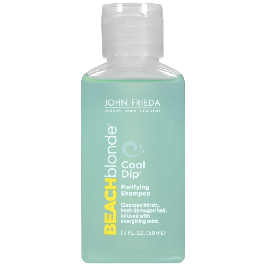 slide 1 of 7, John Frieda Beach Blonde Cool Dip Purifying Shampoo, 1.7 oz