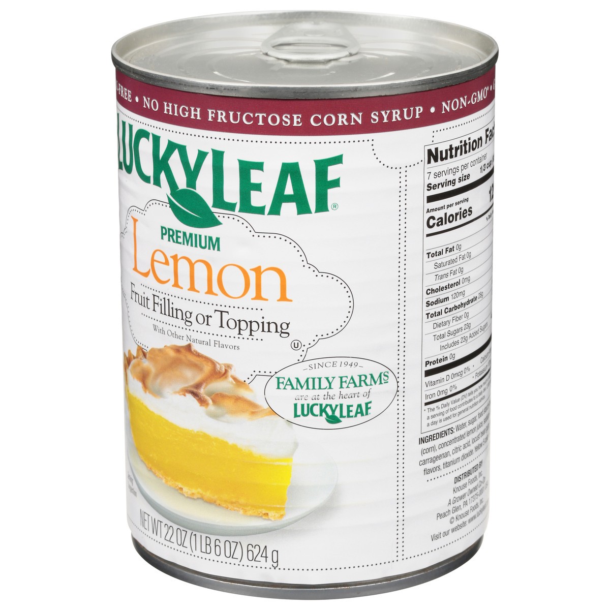 slide 6 of 13, Lucky Leaf Premium Lemon Fruit Filling or Topping 22 oz, 22 oz