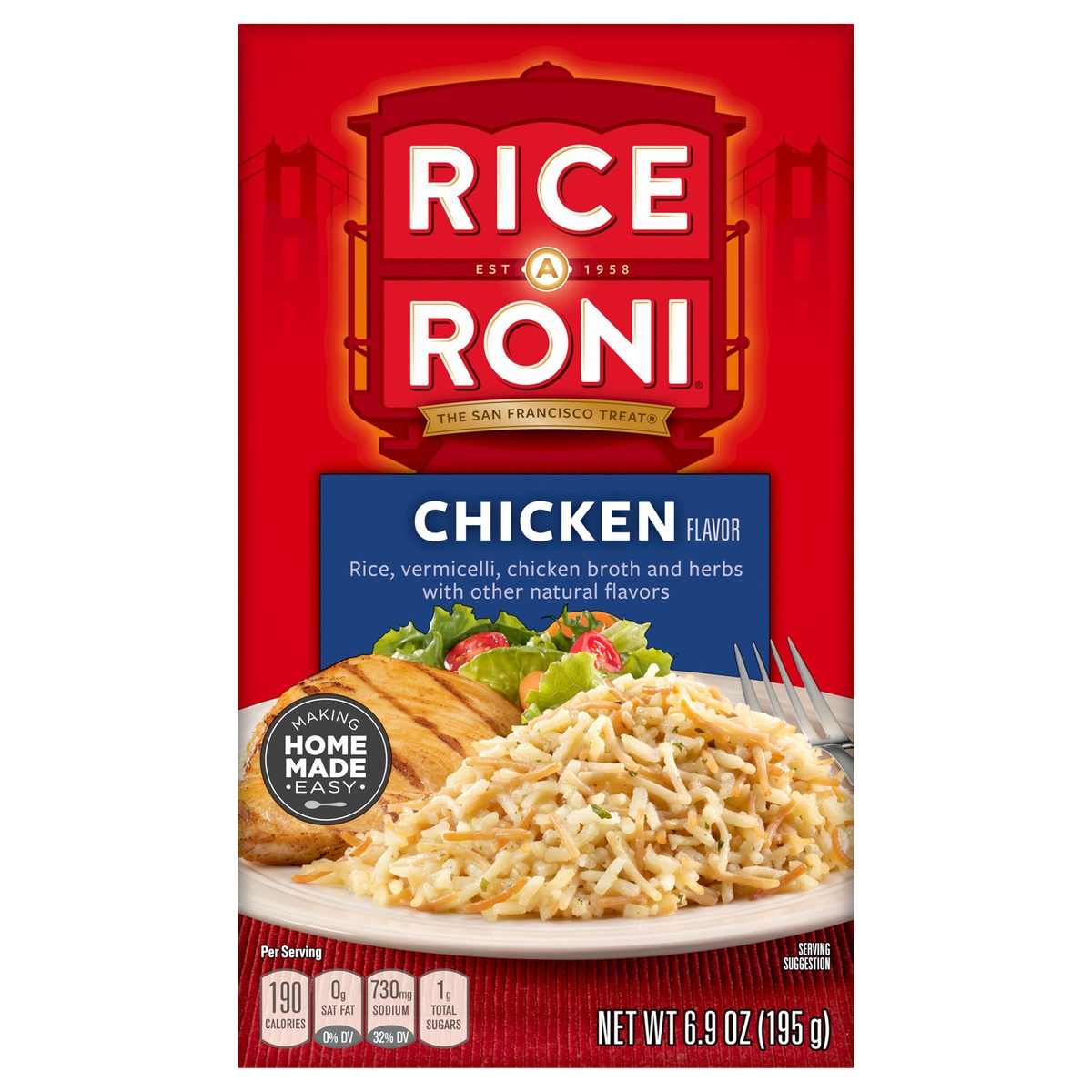 slide 1 of 3, Rice-A-Roni Rice A Roni Rice Vermicelli Chicken Flavor 6.9 Oz, 6.9 oz