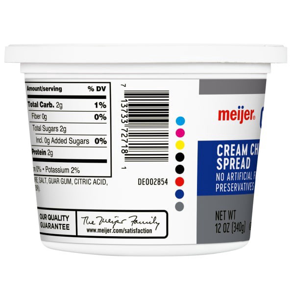 slide 12 of 17, Meijer Soft Cream Cheese, 12 oz