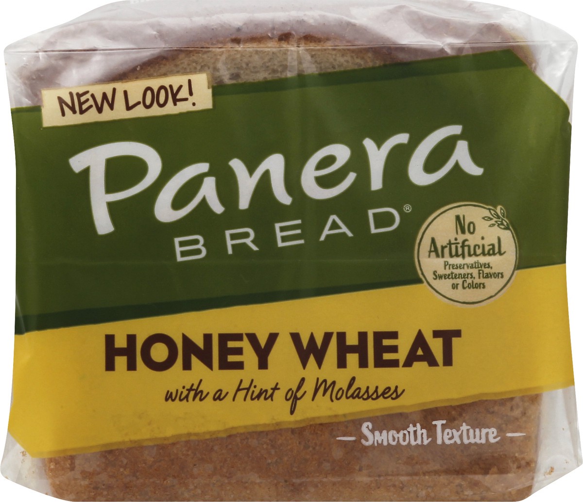 slide 4 of 9, Panera Bread Honey Wheat Sliced Bread, 20 oz