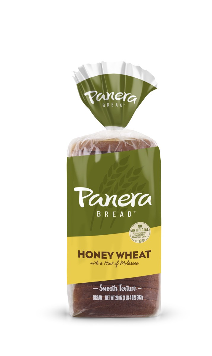 slide 1 of 9, Panera Bread Honey Wheat Sliced Bread, 20 oz