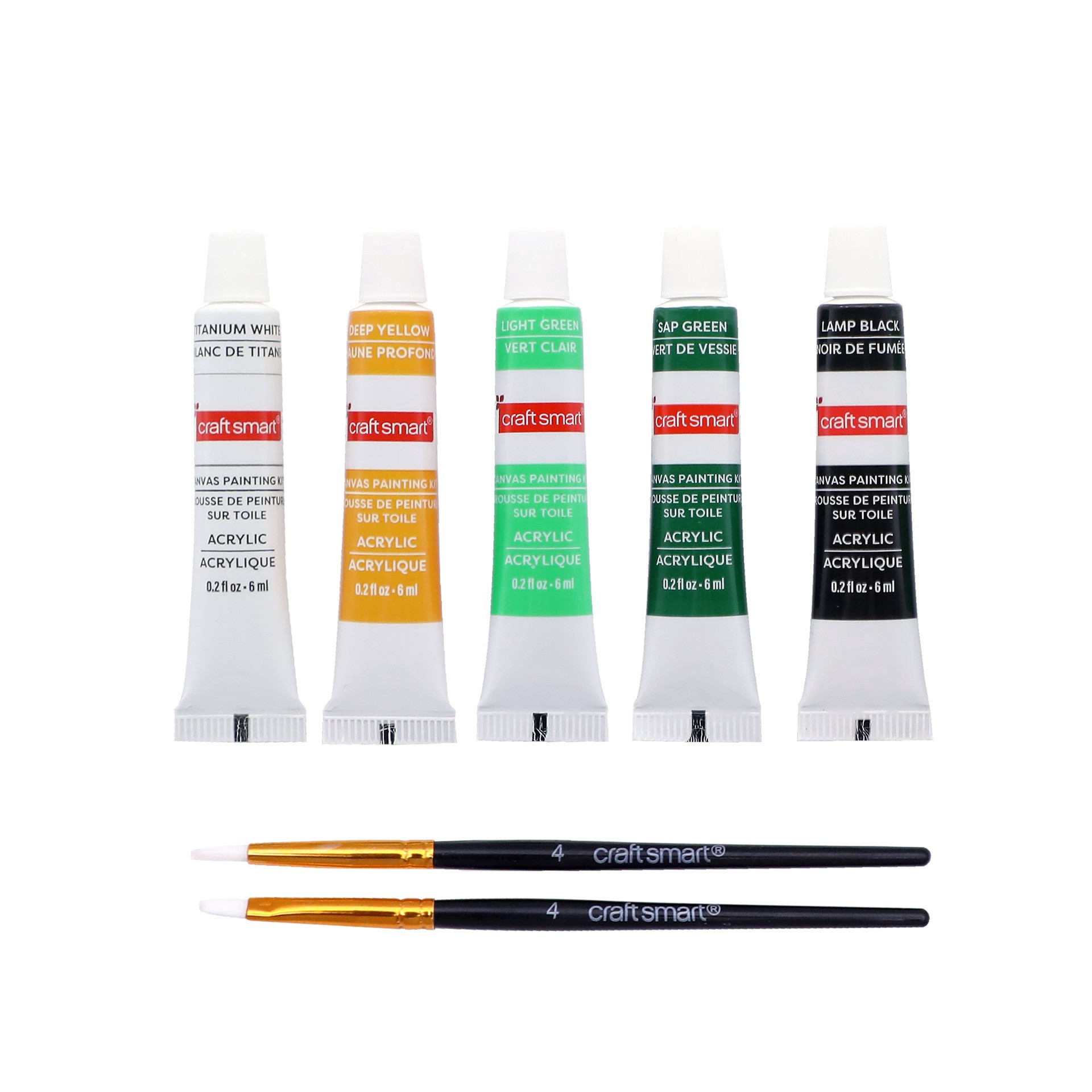 slide 3 of 5, 5" X 5" Cat In Web Canvas Painting Kit By Craft Smart, 5 in x 5 in