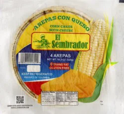El Sembrador Corn Cakes 4 ea