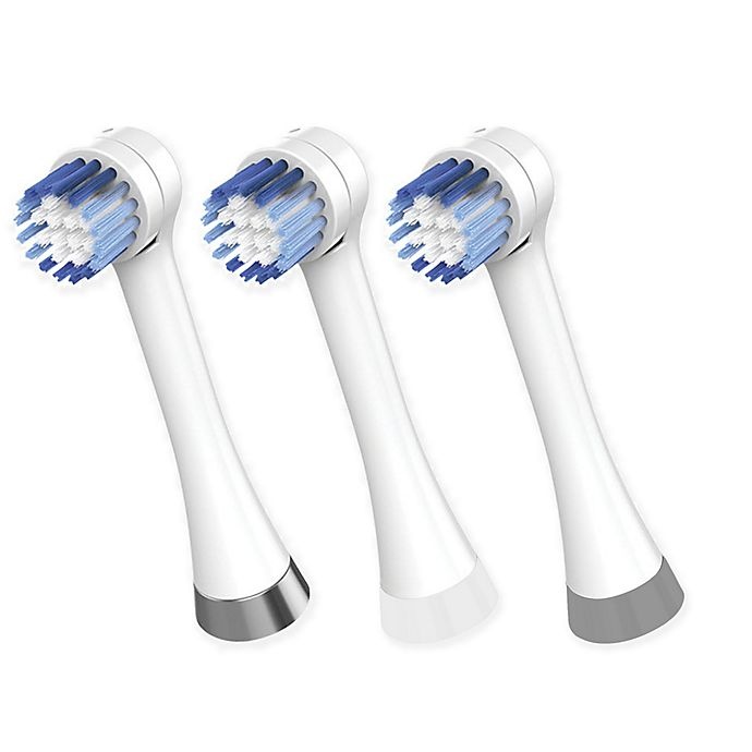 slide 1 of 2, Waterpik Complete Care 5.5 Brush Heads - White, 3 ct