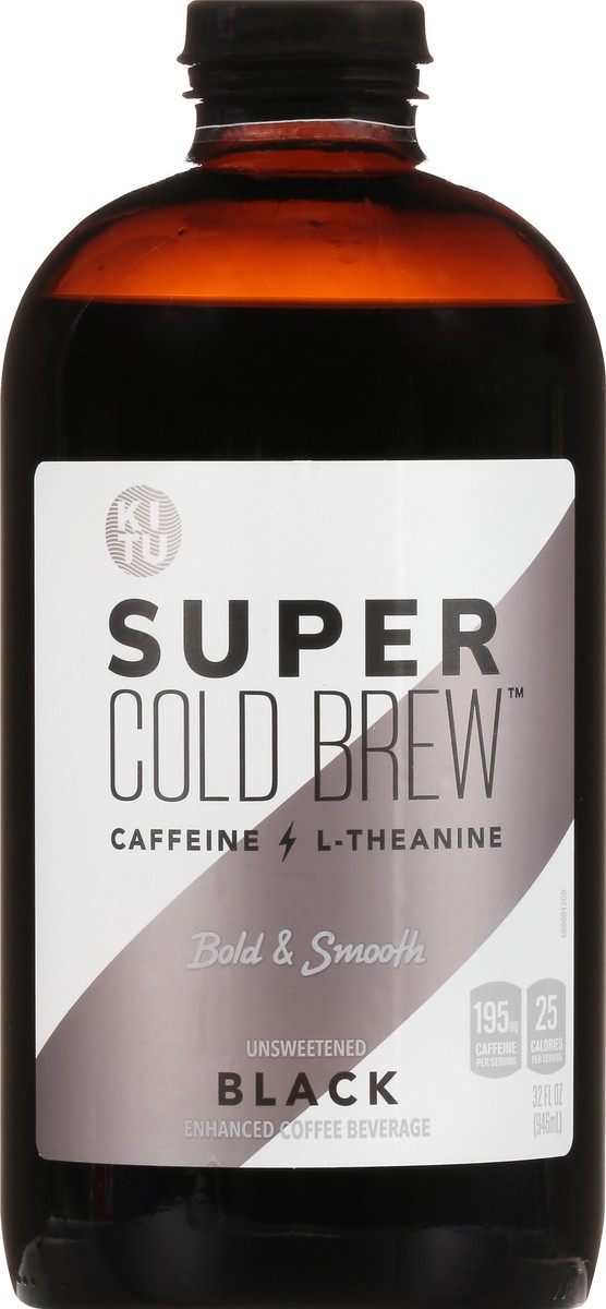 slide 8 of 12, Super Coffee Cold Brew Unsweetened Black Coffee 32 oz, 32 oz