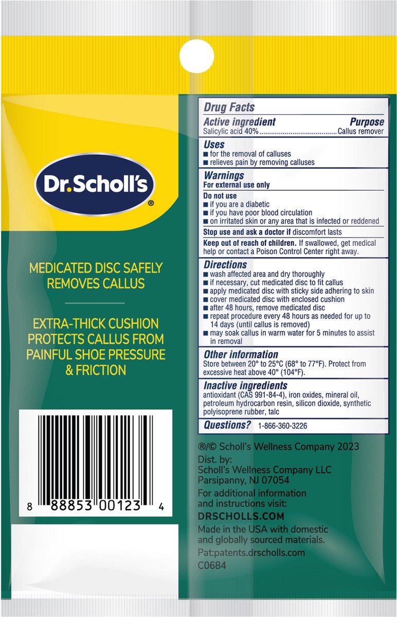 slide 3 of 3, Dr. Scholl's Callus Remover Xthick, 1 ct