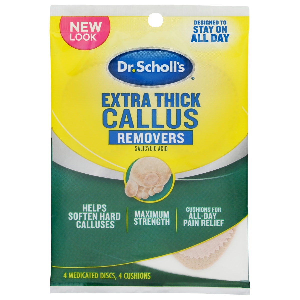 Dr. Scholl's Callus Removers, Extra Thick 4 ct Shipt