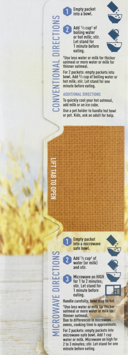 slide 14 of 14, SE Grocers Oatmeal Instant 100% Whole Grain Raisin Dates & Walnuts, 13 oz