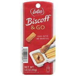 Biscoff Lotus Biscoff & Go Cookie Butter and Breadsticks