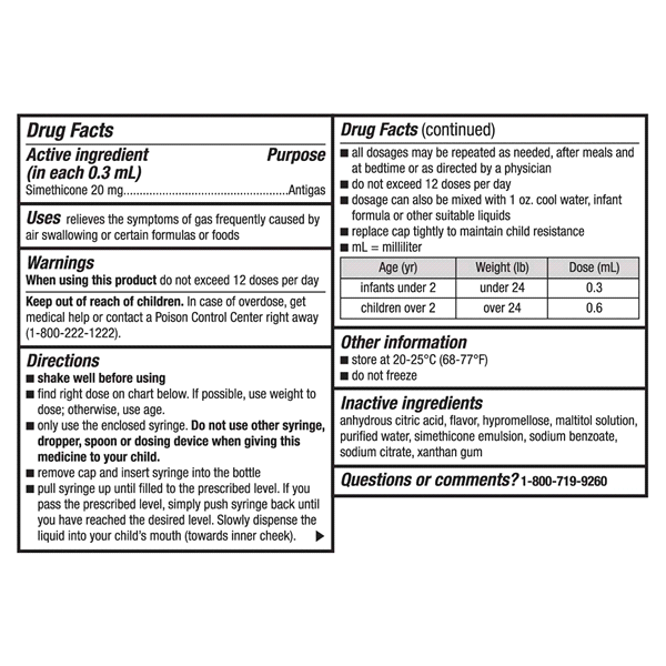 slide 20 of 21, Meijer Simethicone Non-Staining Drops, 1 fl oz