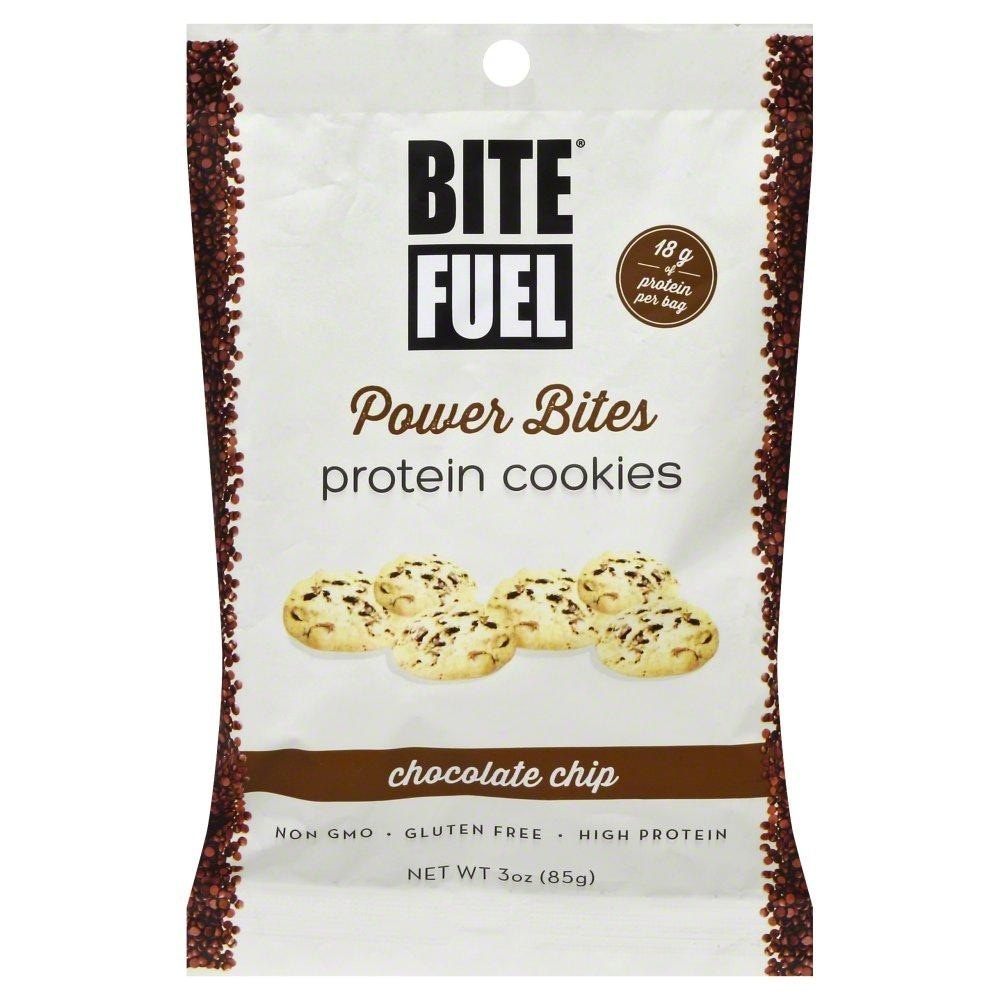 slide 1 of 1, Bite Fuel Chocolate Chip Protein Cookies, 3 oz