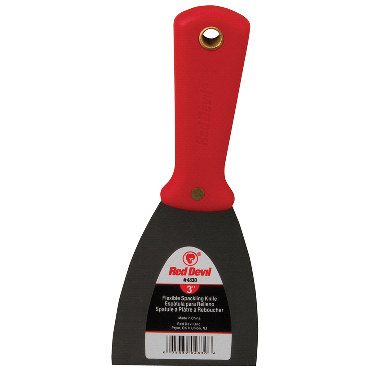 slide 1 of 5, Red Devil 3-Inch Flex Spackling Knife Plastic Handle, 3 in