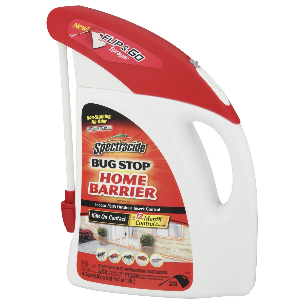 slide 2 of 11, Spectracide Bug Stop Home Barrier 0.5 gal, 1/2 gal