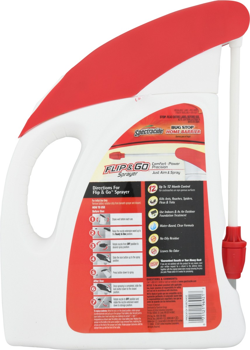 slide 4 of 11, Spectracide Bug Stop Home Barrier 0.5 gal, 1/2 gal