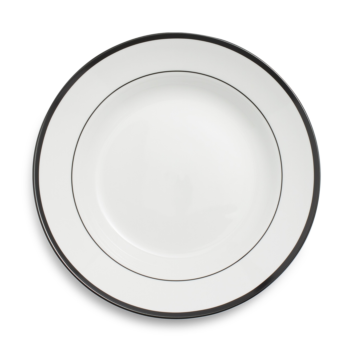 slide 1 of 1, Sur La Table Chez Nous Soup Plate, Black, 1 ct