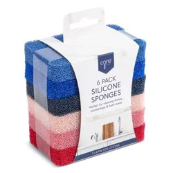 Core Kitchen Silicone Sponges Multi Pack