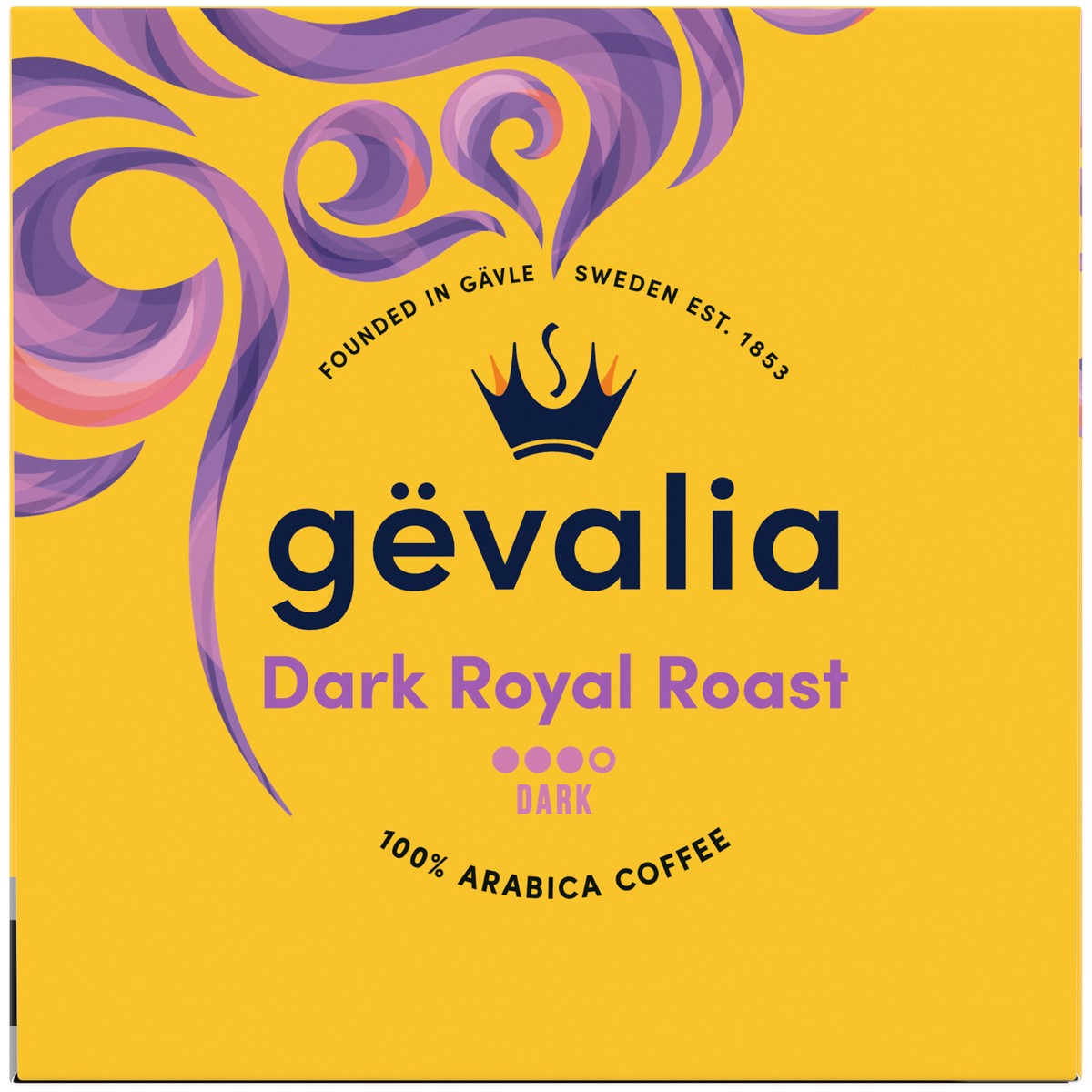 slide 9 of 9, Gevalia Dark Royal Roast Dark Roast K‐Cup Coffee Pods, 12 ct. Box, 12 ct