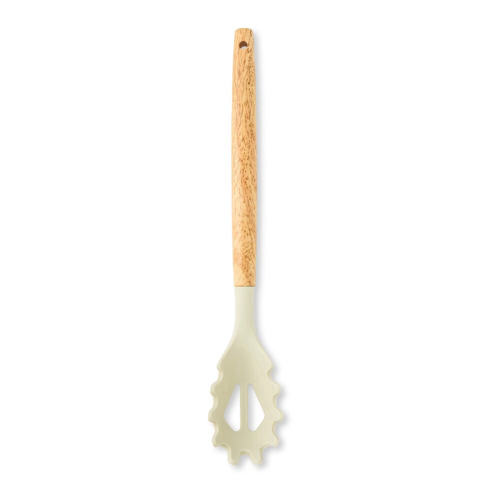slide 2 of 3, Core Kitchen Silicone Spaghetti Spoon - Beige, 1 ct