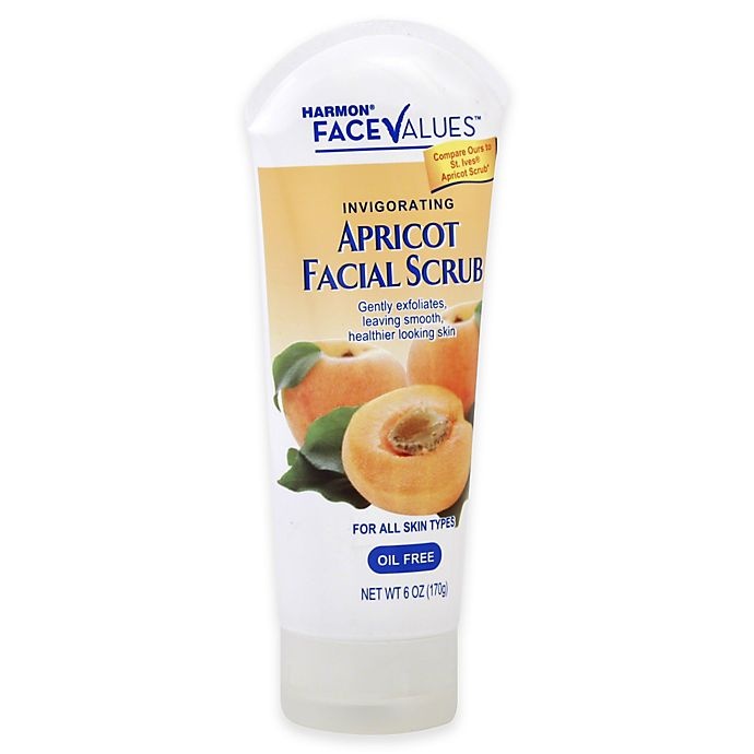 slide 1 of 1, Harmon Face Values Apricot Facial Scrub, 6 oz