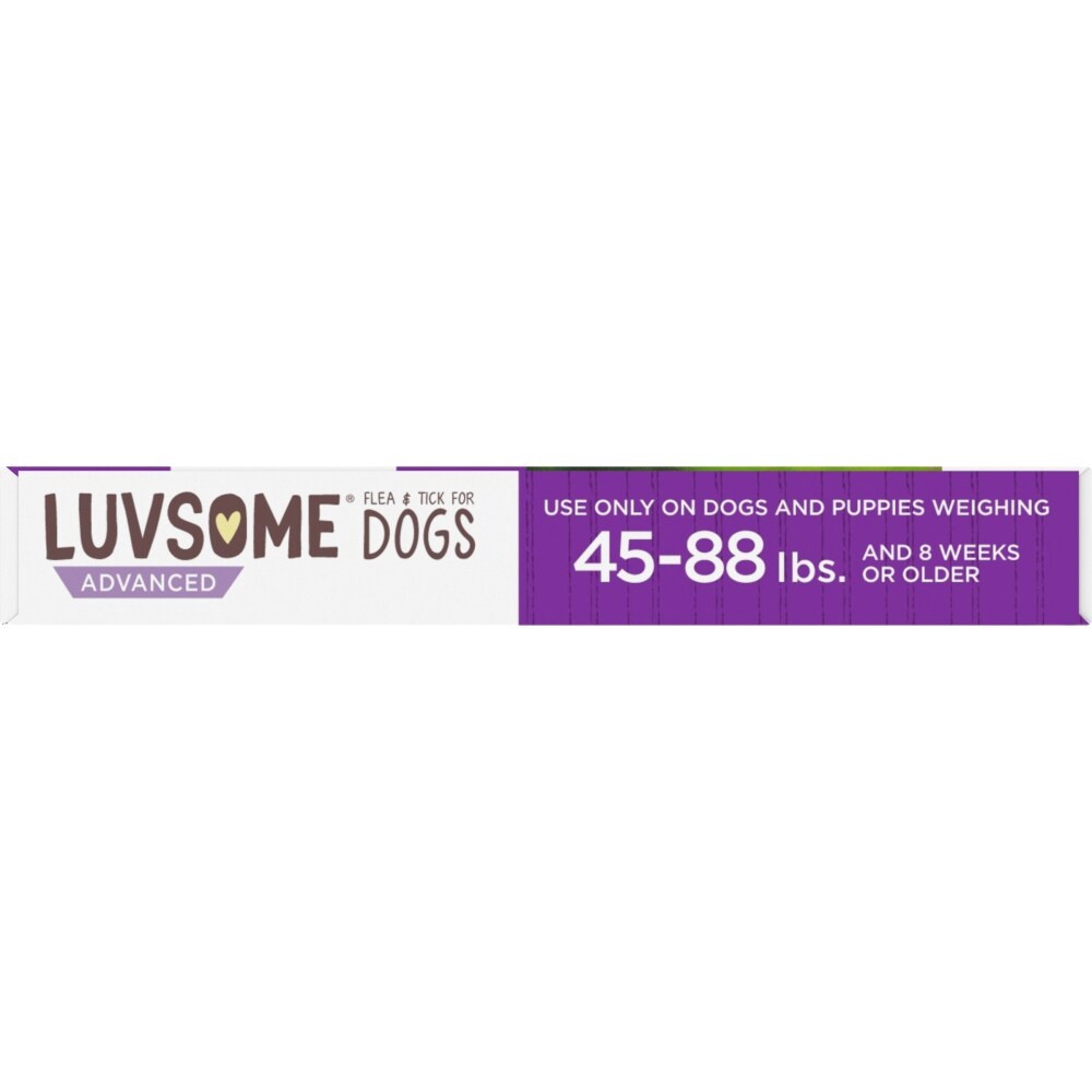 slide 2 of 6, Luvsome Advanced Flea Tick Applicators For Dogs And Puppies, 3 ct