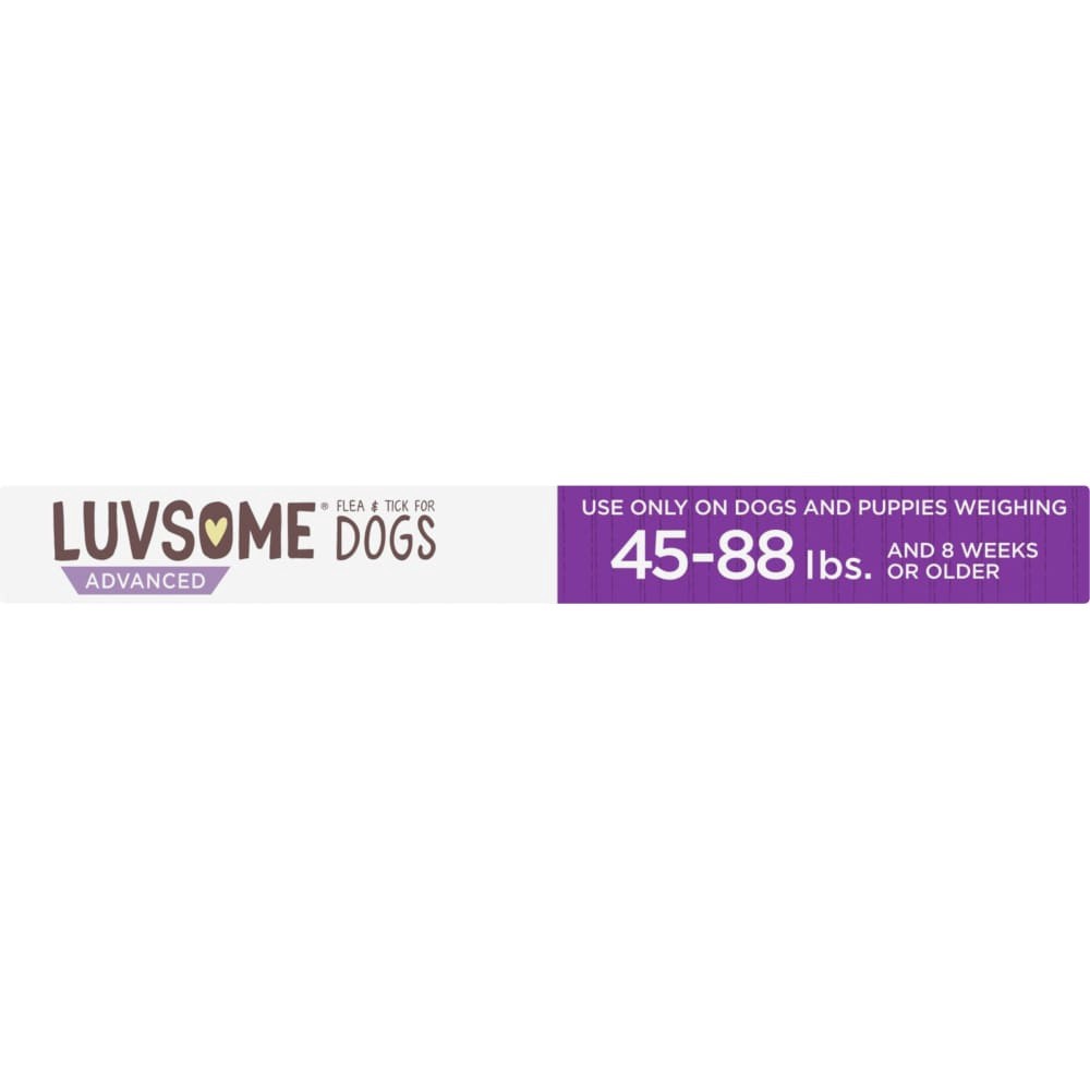 slide 6 of 6, Luvsome Advanced Flea Tick Applicators For Dogs And Puppies, 3 ct