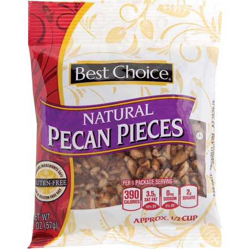 slide 1 of 1, Best Choice Pecan Pieces, 2 oz