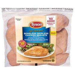 Tyson Boneless Skinless Chicken Breasts, 2 lb. (Frozen)