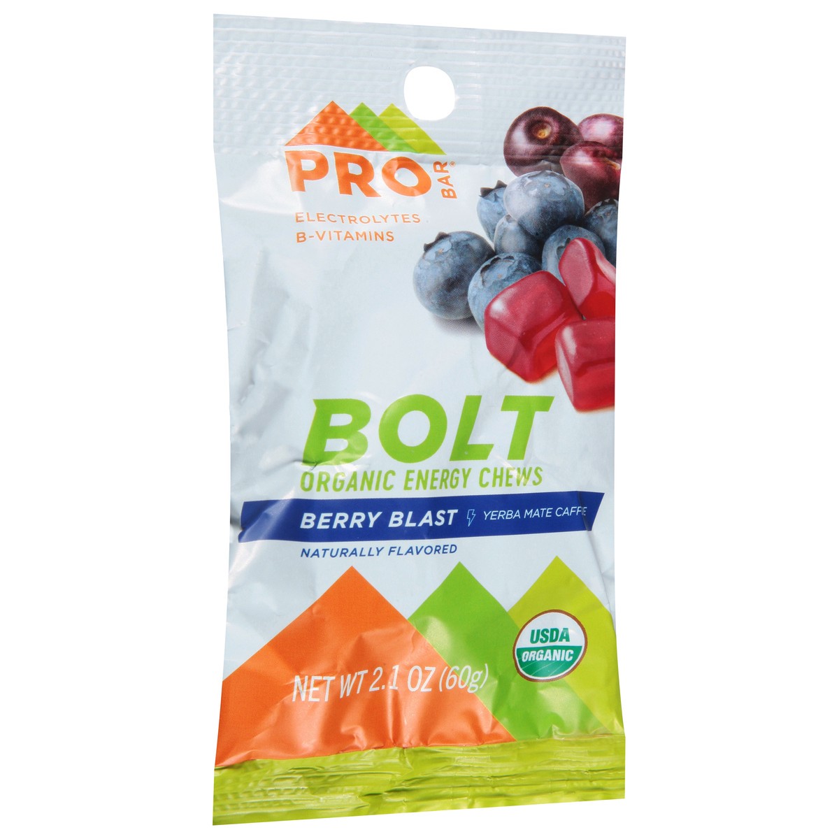 slide 2 of 9, Probar Berry Bolt Energy Chews, 2.1 oz