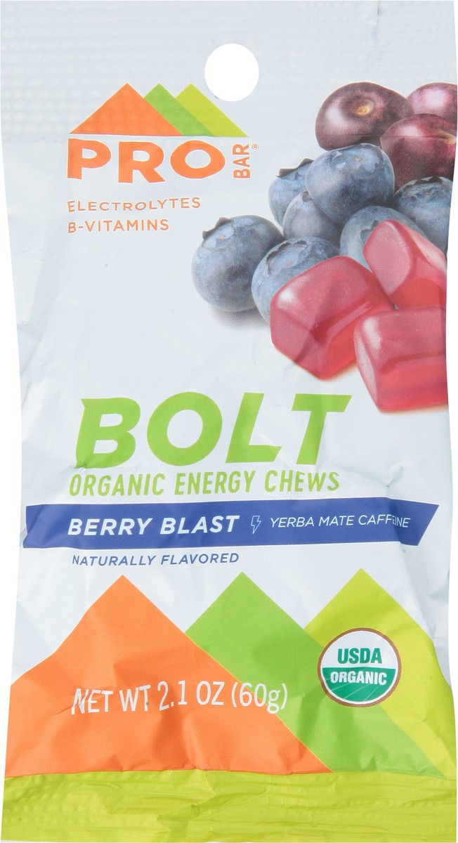 slide 6 of 9, Probar Berry Bolt Energy Chews, 2.1 oz