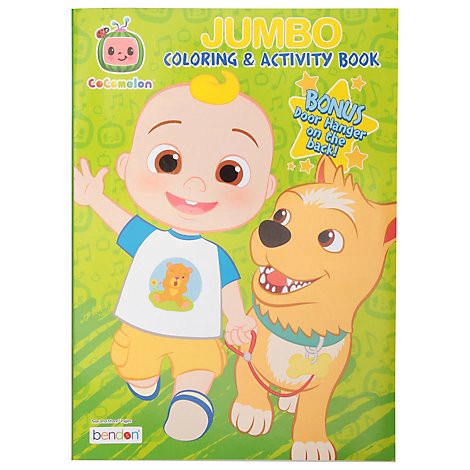 slide 1 of 1, Bendon Cocomelon Jumbo Coloring Book - Each, 1 ct
