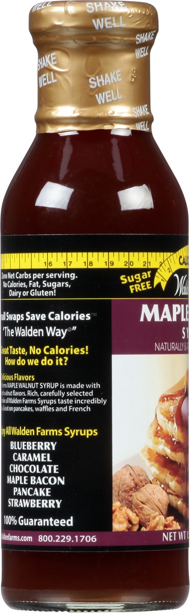 slide 7 of 13, Walden Farms Calorie Free Sugar Free Walnut Maple Syrup, 12 fl oz