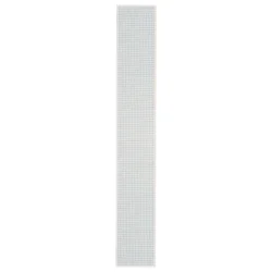 Room & Retreat Seasonal Braided Grid XL Runner Sky, 60 in x 84 in